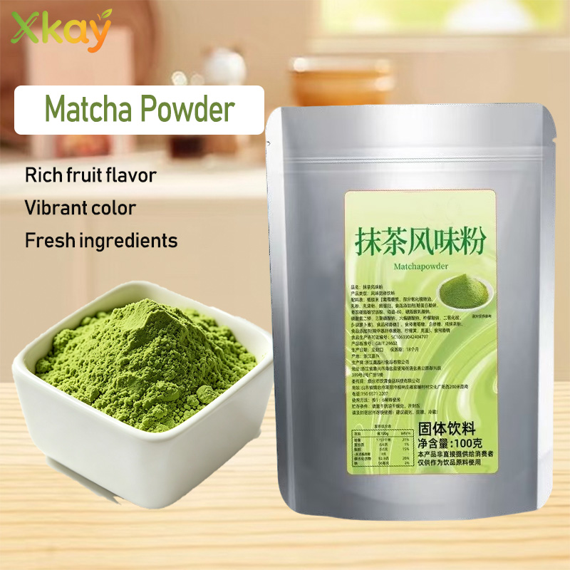 matcha-flavor powder-1