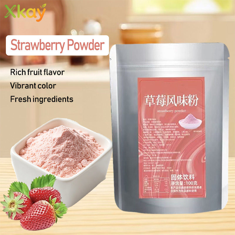 strawberry-flavor powder-1
